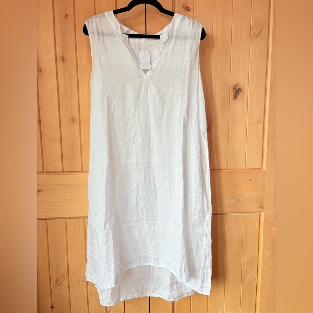 NWT CP Shades Linen Sylvie Dress